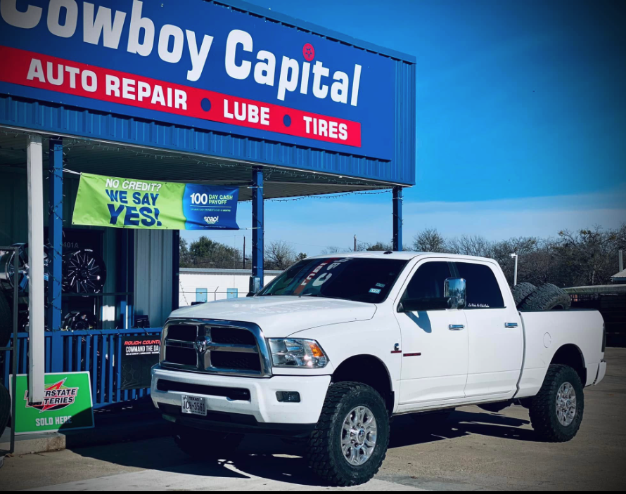 Cowboy Capital shop and truck